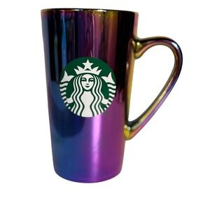 Starbucks 16 oz Iridescent Gradient Mug 2022 Metallic Ombre Limited Edition